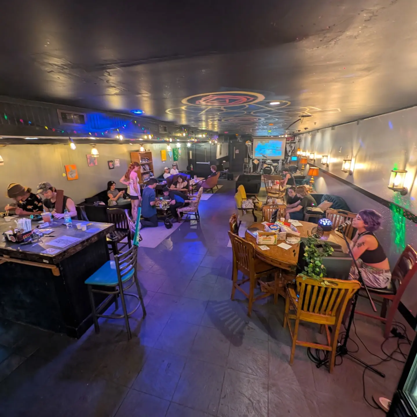 A community evening inside Elevated Kava Downtown, from its official Instagram