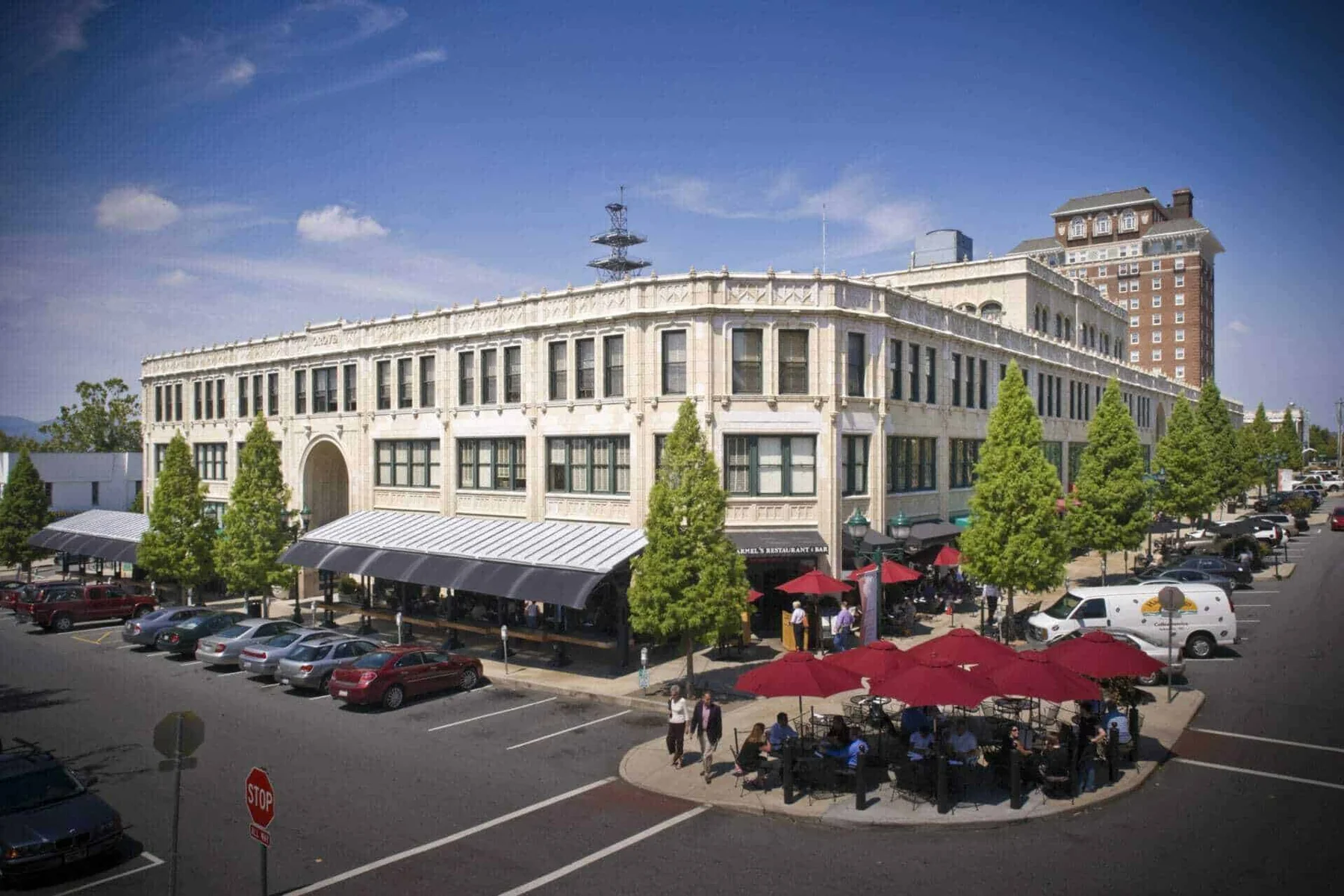 Historic Grove Arcade in downtown Asheville