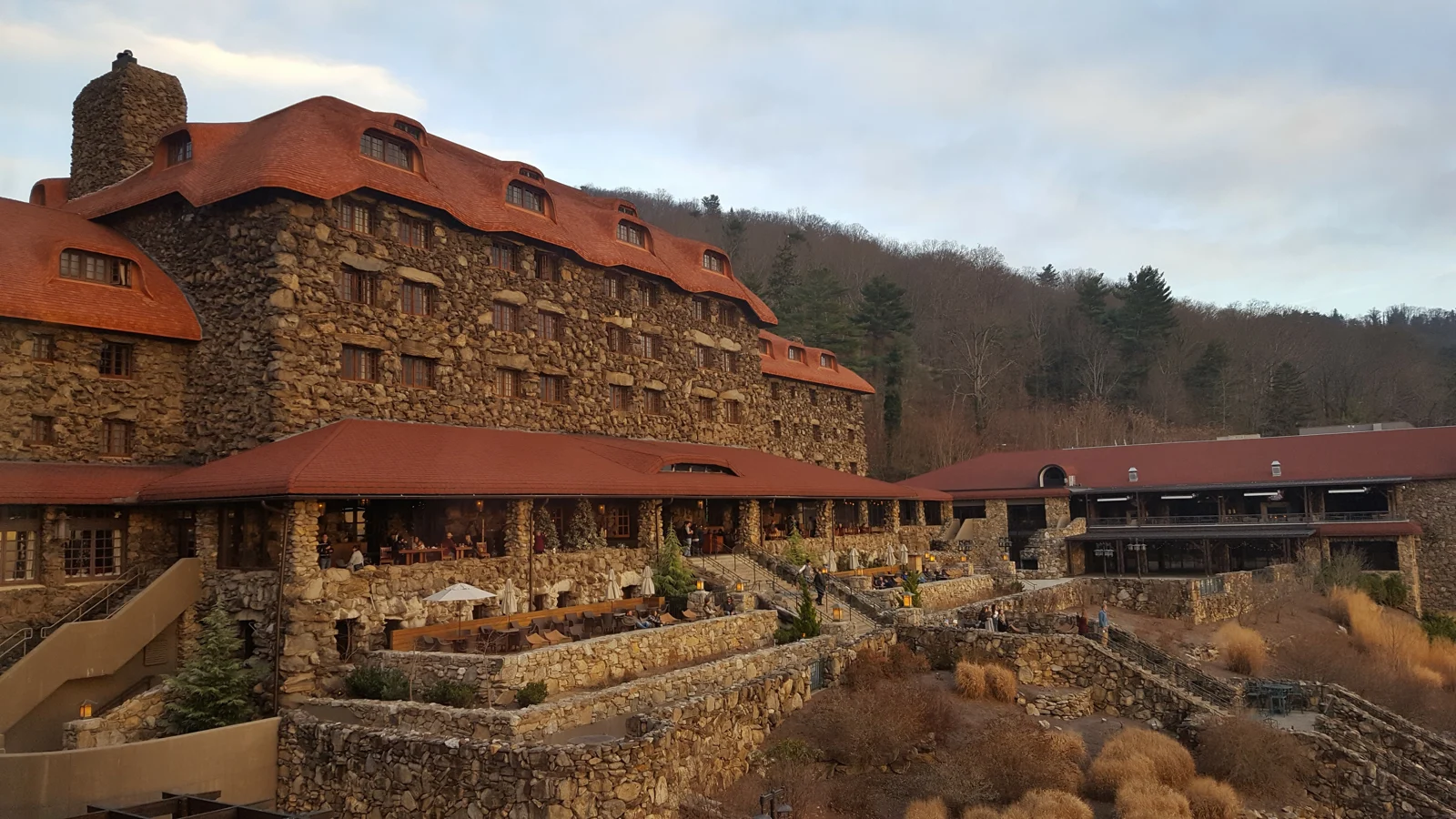 The Sunset Terrace at Grove Park Inn